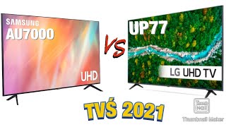 Samsung AU7000 VS LG UP7750 مقارنة قوية بين تلفزيون سامسونج و ال جي  أيه  افضل للشراء ?