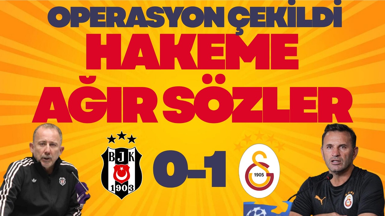 SERGEN YALÇIN VE OKAN BURUK MAÇ SONU BASIN TOPLANTISI