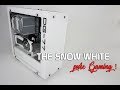 The snow white pc build evga dg 77 amd ryzen gtx 1080 gskill sniper