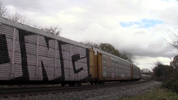 CSX Q217 in Hi Def at Shenandoah Junction,WV on 11/7/13
