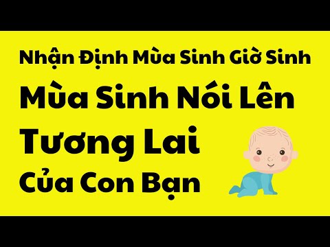 Video: Em bé sinh ra vào mùa đông có thể dễ dàng hơn, nói các nhà khoa học