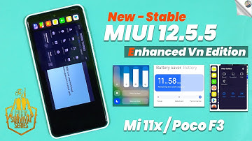 Stable MIUI 12.5.5 Enhanced Vn Edition for Mi 11x / Poco F3 | MIUI 13 features on Mi 11x