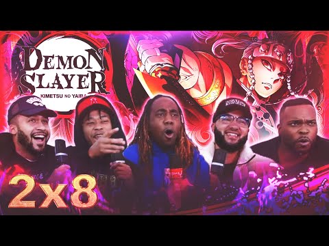 Demon Slayer: Kimetsu no Yaiba 2x8 "Sound Hashira Tengen Uzui" Entertainment District Arc REACTION!