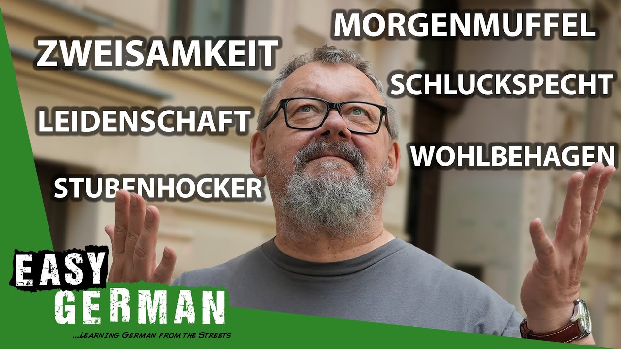 10 Beautiful German Words (according to Janusz) | Easy German 509