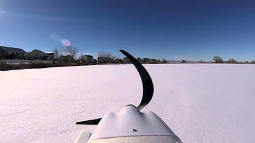 Apprentice Float Plane on snow