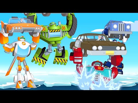 Видео: Transformers Pоссия Russia | ВЕРХУШКА АЙСБЕРГА | Rescue Bots | весь эпизод