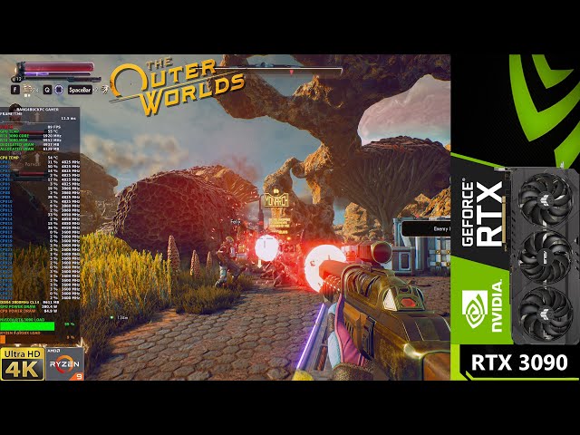 The Outer Worlds (2019) - PC Gameplay 4k 2160p / Max settings