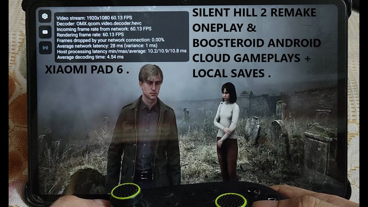 Silent Hill 2 Remake Is Now Available on OnePlay & Boosteroid Cloud Services | Xiaomi Pad 6 Android