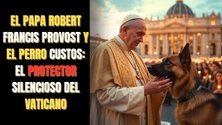 🕊️🐾⛪ ¡El Papa Robert Francis Provost y el Perro Custos: El Protector Silencioso del Vaticano!