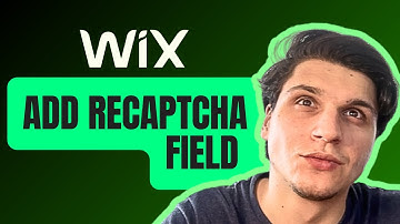 How Do I Add Recaptcha Field On Wix Website Builder