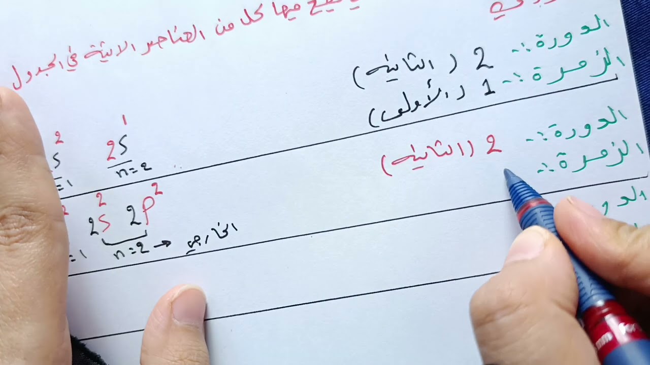 كيمياء الثالث متوسط الفصل الاول تمرين 11 ص 32