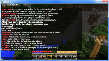 Bukkit Server Plugin 1.8.1: Essentials alle Ingame Befehle (Deutsch)