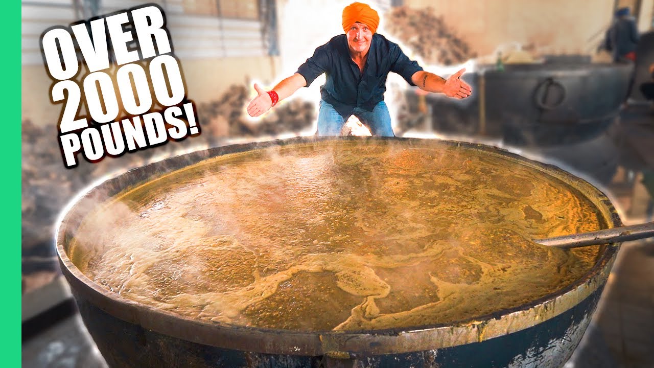 How India Cooks Lunch for 50,000 People for FREE! The MIRACLE in Punjab, India. | Best Ever Food Review Show