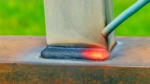 No need to go to welding school, just 2 minute you can learn this weld