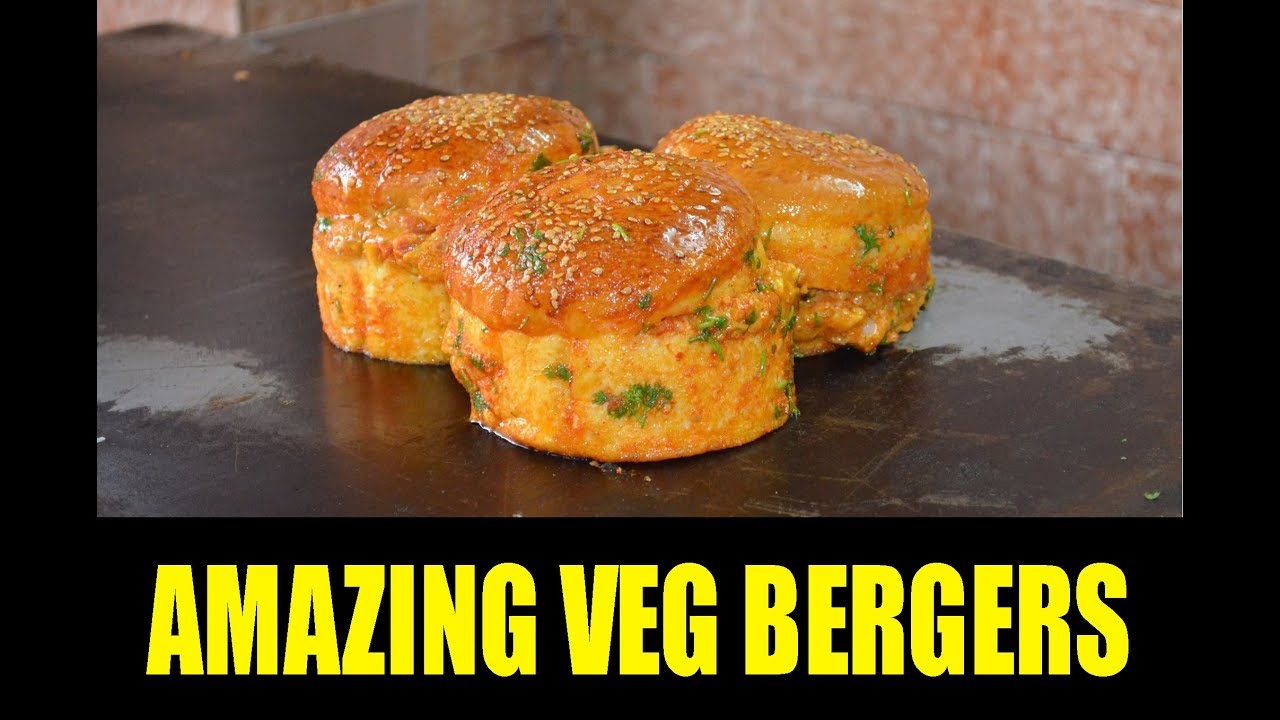 Amazing Veg Burger | Shalimar Burgers | Amazing Indian Street Food | Street Byte