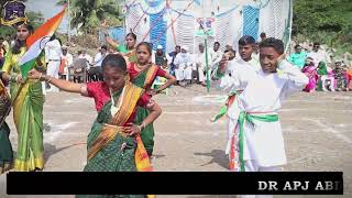 INDEPENDENCE DAY DANCE PERFORMANCE BY 6to10 STD ||DR APJ ABDUL KALAM SCHOOL JEWARGI 2023