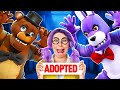 Barbie was Adopted by Freddy from FNaF! Five Nights At Freddy&#39;s Doll Makeover