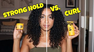 PATTERN BEAUTY | Battle of the Styling Gels - Strong Hold vs. Curl