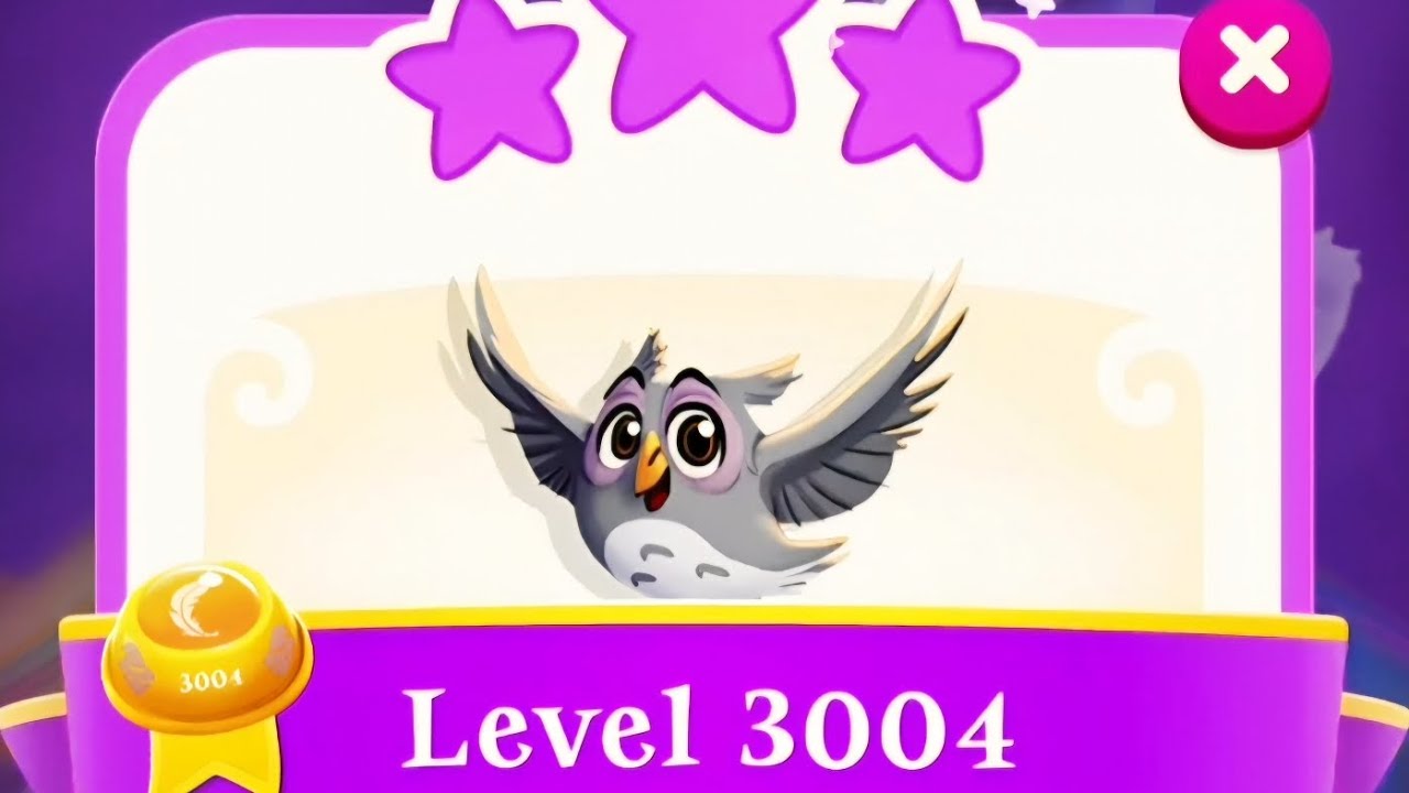 Level 3004 / Magical! + 3Stars! / No Spell! / CH-152 / Bubble witch 3 Saga Gameplay