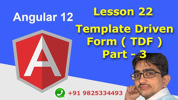Angular 12 In Hindi | Lesson 22 | Template Driven Form - Part 3 | Two Way Data Binding | Urdu| Hindi