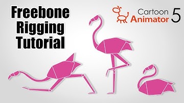 Custom Freebone Character Cartoon Animator 5 Tutorial How To Animation Rig Rigging CTA5 | Boxels