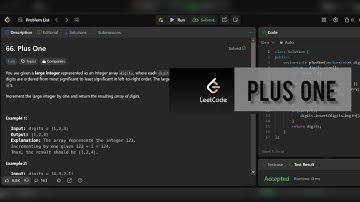 Plus One || Leetcode 66 || C++ .