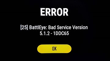PUBG BattlEye 5.1.2 ERROR 2018 FIX Bad Service Version