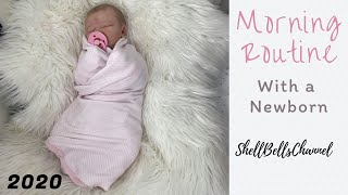 Morning Routine with a Newborn Reborn!