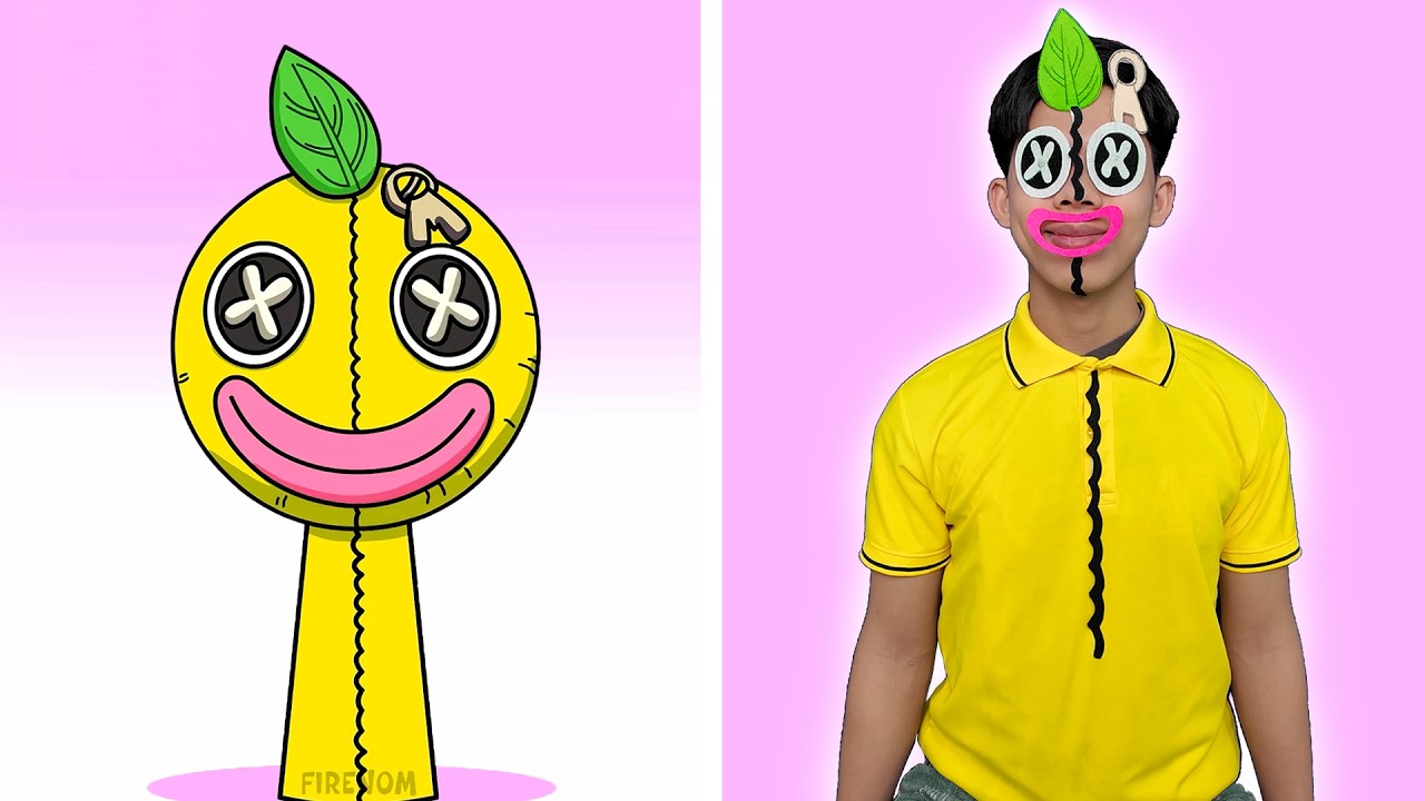 OC ALL Sprunki Phases Incredibox in real life. ❤️ #incredibox #sprunkioc