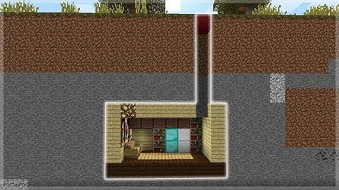 HOW TO MAKE A SECRET BASE WITH A SHULKER BOX IN MINECRAFT!