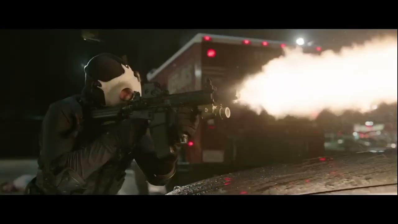 Den of Thieves shootout but with Free Bird