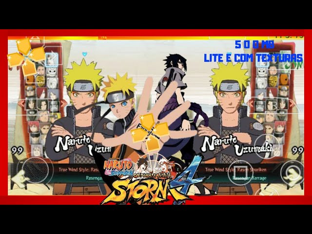 COMO BAIXAR NARUTO STORM 4 PELO PPSSPP NO ANDROID!! - video Dailymotion