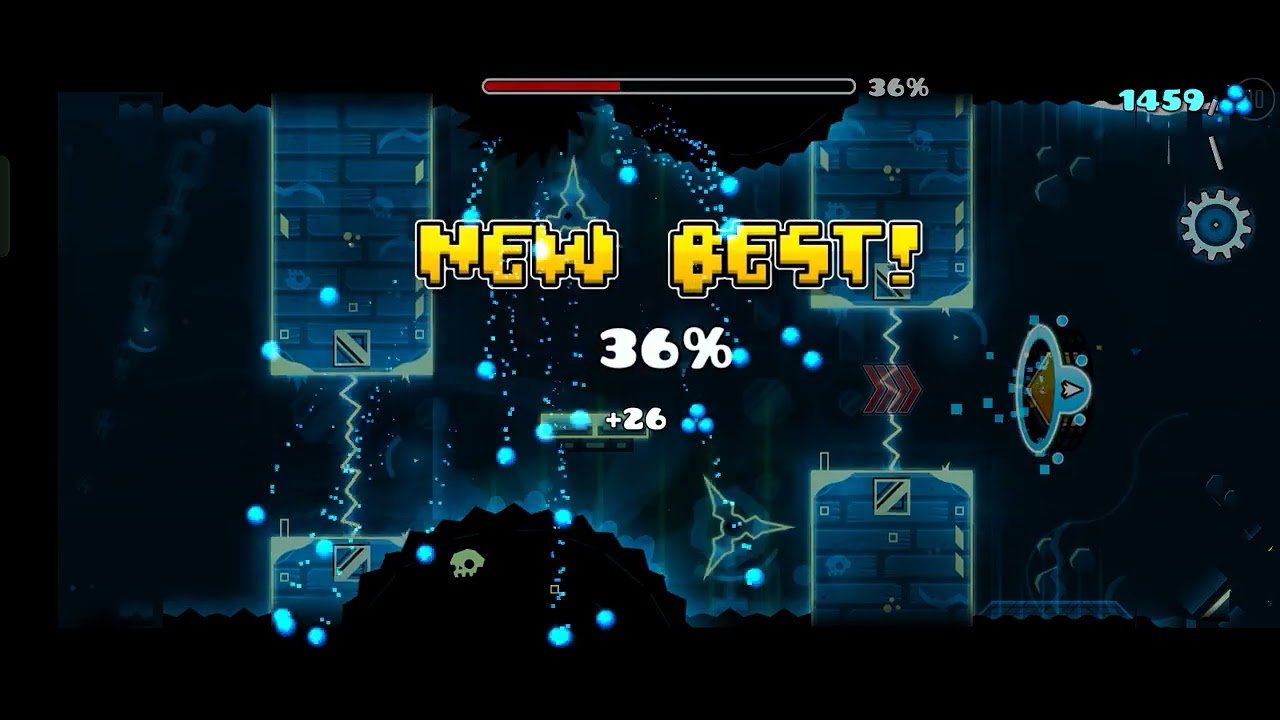 jugando geometry dash parte 2 - YouTube
