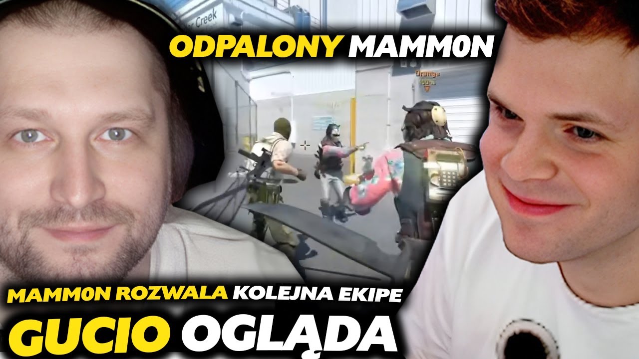 GUCIO OGLĄDA MAMM0N ROZWALA KOLEJNA EKIPE | POWROT ZLEGO KAMILKA