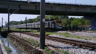 2174次EMU800型小小兵區間車田中站南通過