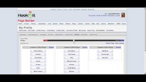 How to ad Columns and Change Page width on Hook2it