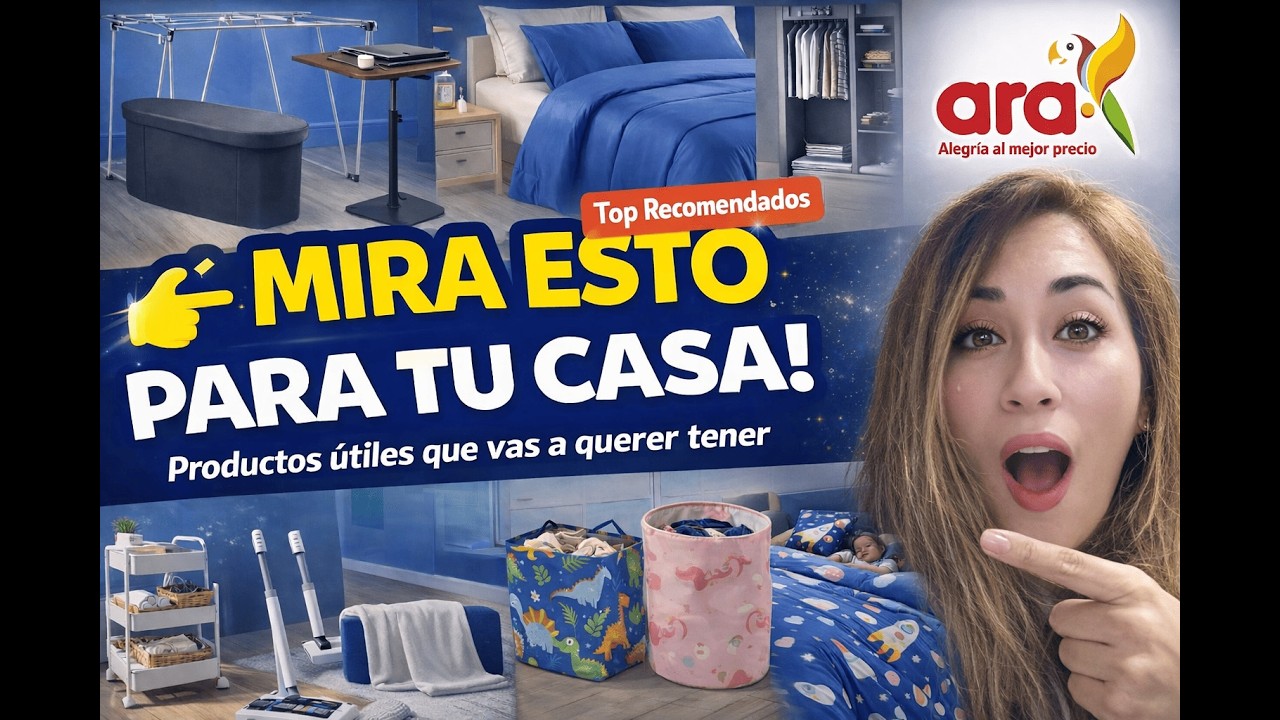 NO LO VAS A CREER LO MEJOR PARA TU HOGAR ARA DEL 19 AL 26 DE FEBRERO 2026
