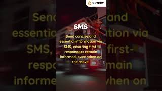 🔥 📲  This multi-channel approach transforms emergency response. FireTEXT®