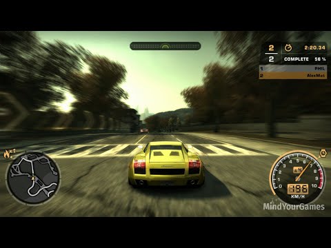 Need For Speed Most Wanted 2005 Lamborghini Gallardo Gameplay 4K UHD 60FPS 