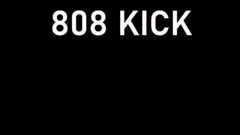 808 Drum Kick - Sound Effect [HD]