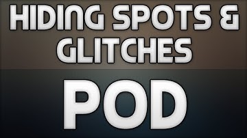 BO2: Hiding Spots + Glitches on Pod!