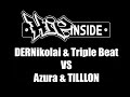 Freestyle Battle: DERNikolai & Tripple vs Azura & TILLLON bei HiP.inside vom 28.09.2024