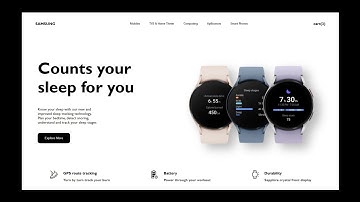 Build Ecommerce Website for Smartwatch Store | Watch & Mobiles website design with HTML CSS