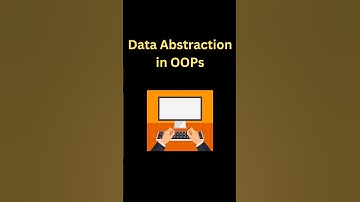 OOPs Concept-Data Abstraction #engineering #oop #abstraction #data abstraction #exam#program