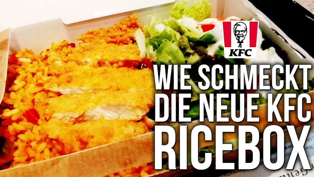 KFC Ricebox IM TEST 500 Kalorien BOX BEI KENTUCKY FRIED CHICKEN im