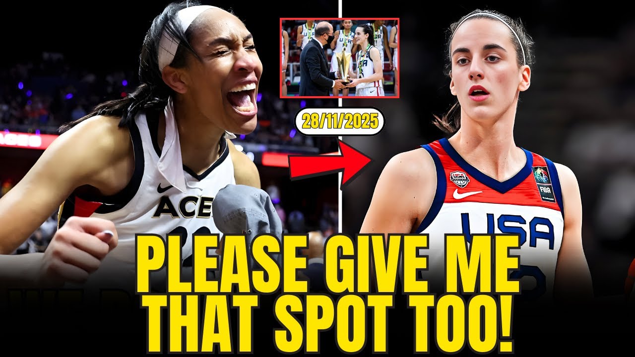 INSTANT ENVY Hits A'ja Wilson After TEAM USA SNUBS HER MEANWHILE Caitlin  Clark SECURES HUGE SPOT!