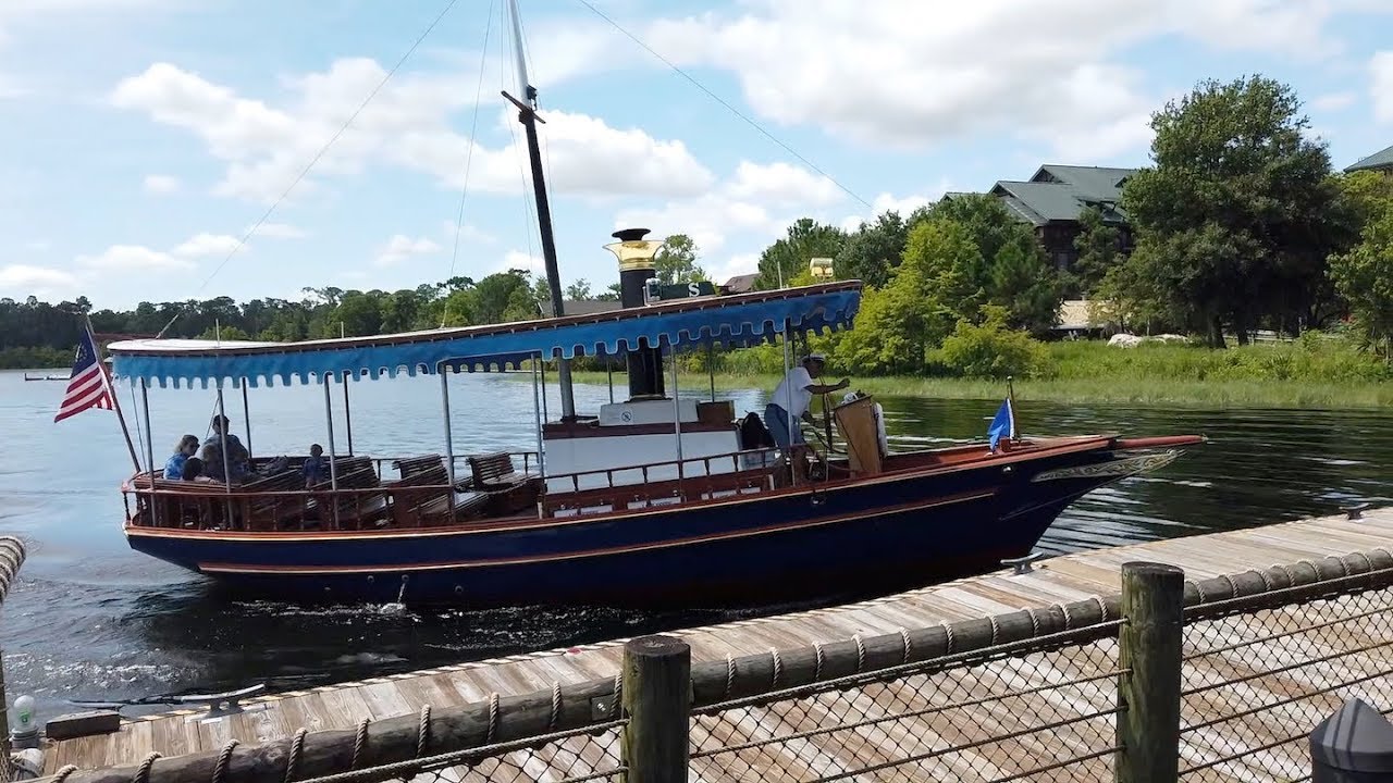 Making a model of a Disney Water Taxi, known as a Motor Launch