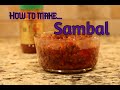 How to Make Sambal