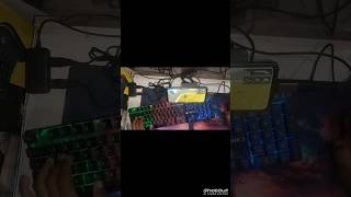 Pc❌mini mobile setup ✅Free Fire Gaming Keyboard|⌨️🖱📱Mix Pro Geek Gamer #freefire #mixpro #geekgamer
