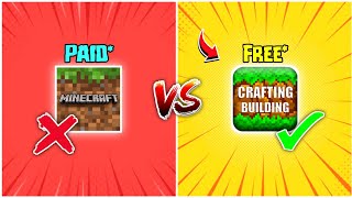 Biggest Difference Between Minecraft PE & Crafting and Building || MCPE VS Crafting and Building